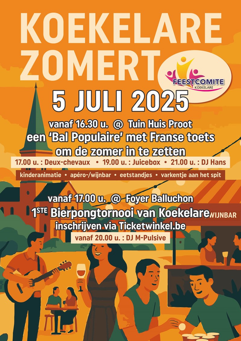 KOEKELARE ZOMERT - BIERPONGTOERNOOI